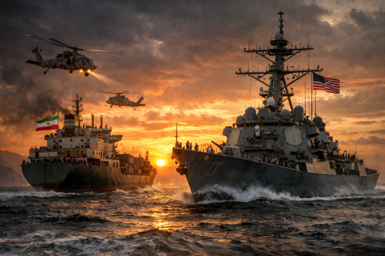 Strait of Hormuz Tensions Escalate After U.S. Seizure of Iranian Vessel