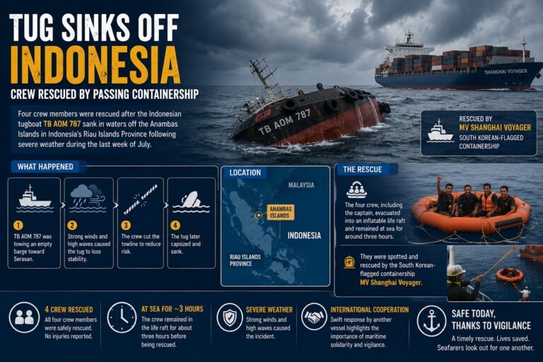 Cargo Vessel Sinking in South China Sea Triggers Multinational Rescue Effort