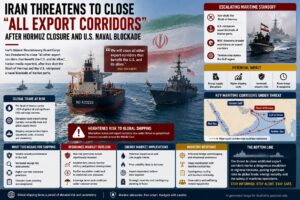 IRGC Threatens Wider Maritime Restrictions After Hormuz Closure, Raising Fresh Risks for Global Trade