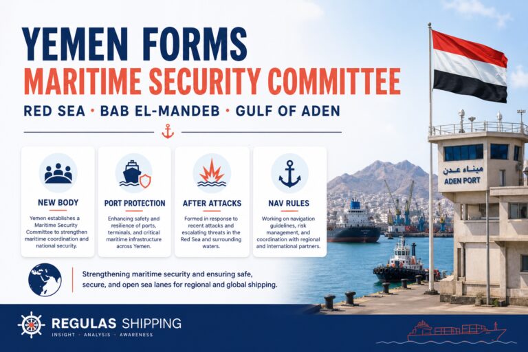 Yemen Forms National Maritime Security Committee After Red Sea and Bab el-Mandeb Attacks