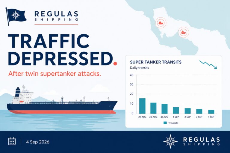 Early September Hormuz Traffic Remains Depressed After Twin Supertanker Attacks