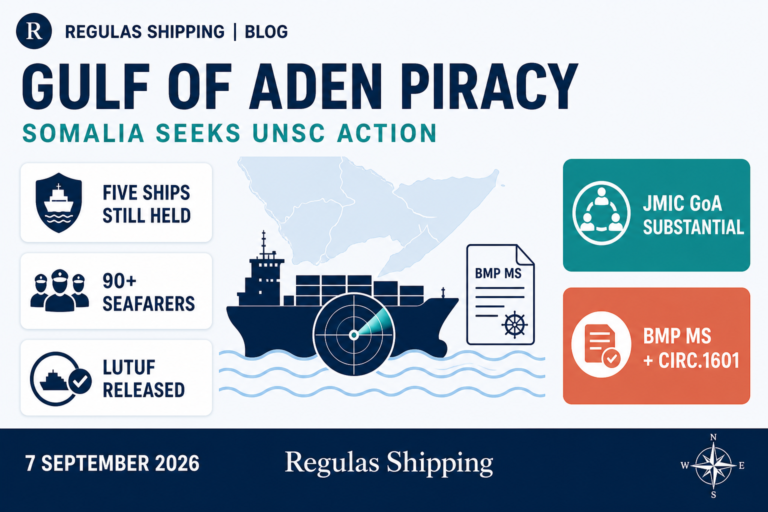 Somalia Asks UN Security Council to Act as Five Ships and 90-Plus Seafarers Remain in Pirate Hands