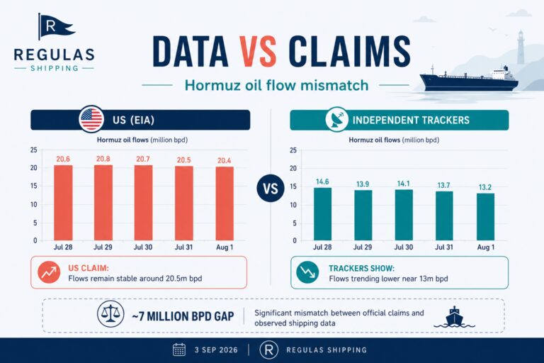 US Claims of Heavy Hormuz Oil Flows Clash with Ship-Tracking Data