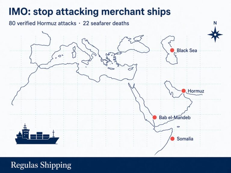 IMO Tells Member States to Stop Attacking Merchant Ships as Hormuz Attacks Reach 80