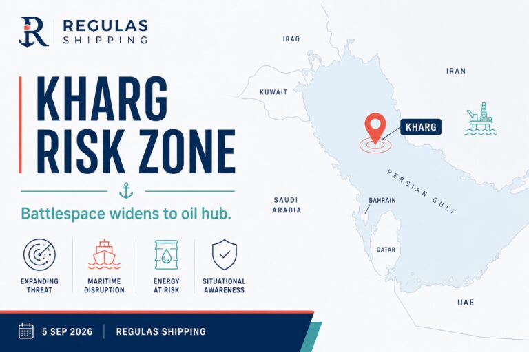 Kharg Island Strike Widens Commercial Risk Deep into Iran Oil Export Hub