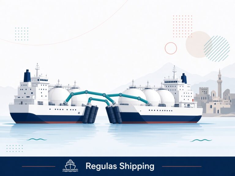 Qatar and UAE Move Three LNG Cargoes by Ship-to-Ship Transfer as Hormuz Still Blocks Ras Laffan